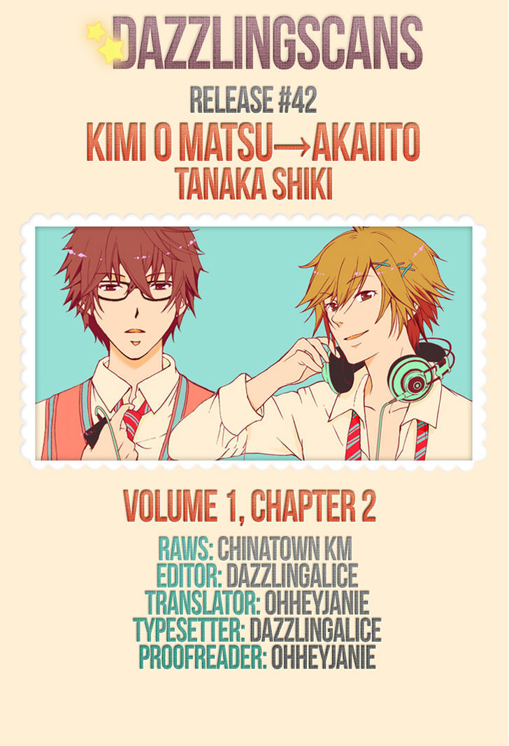 Kimi O Matsu -> Akaiito Chapter 2 #1