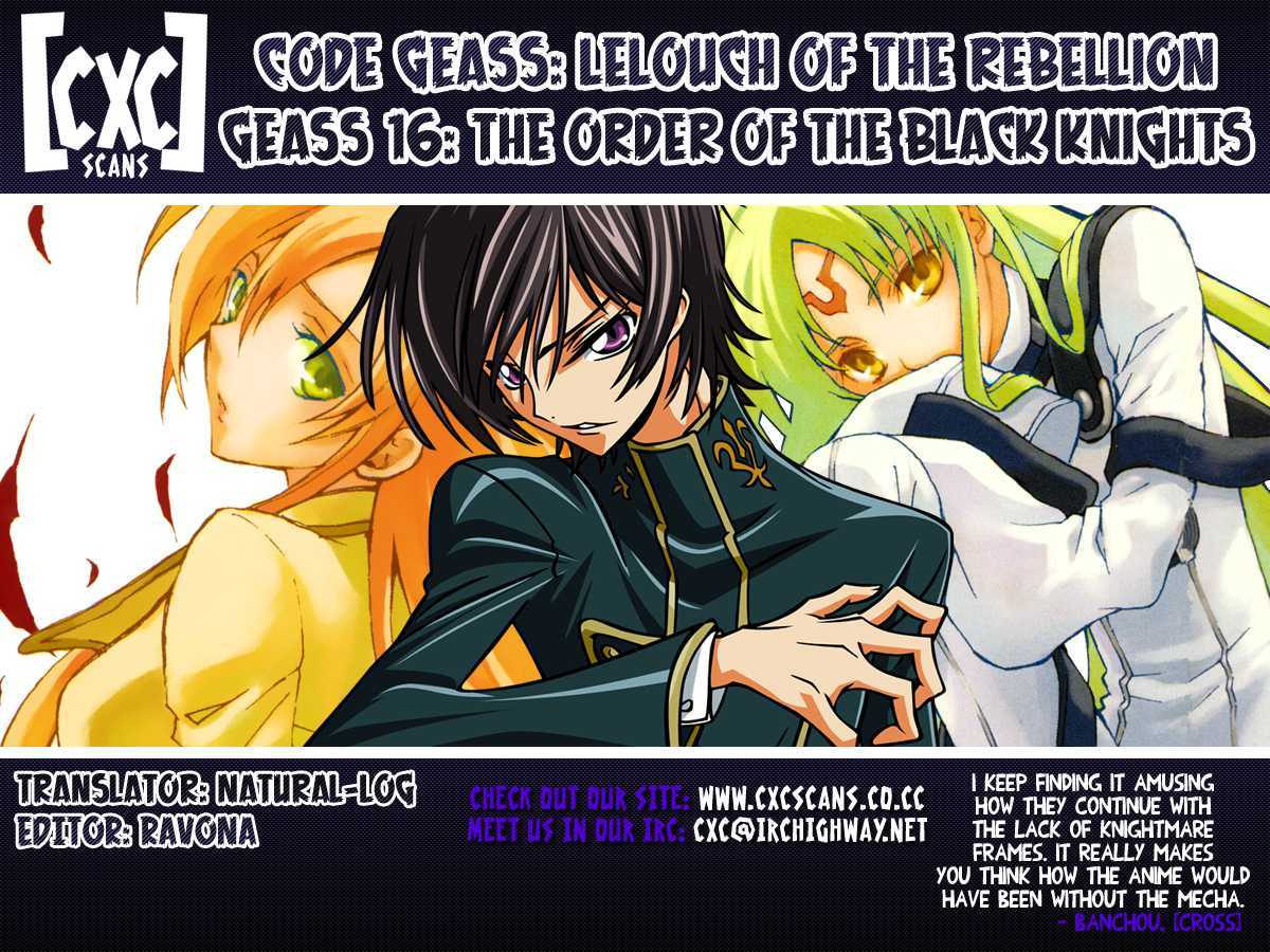 Code Geass: Lelouch Of The Rebellion Chapter 16 #42