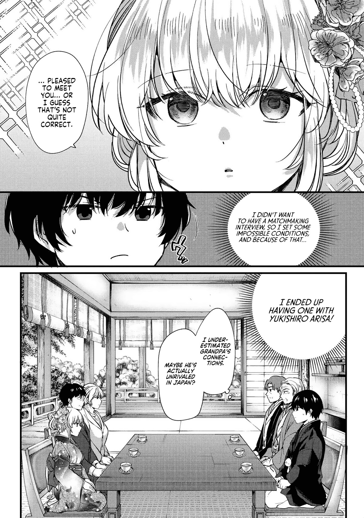 Omiai Shitakunakatta Node, Murinandai Na Jouken Wo Tsuketara Doukyuusei Ga Kita Ken Ni Tsuite Chapter 1 #13