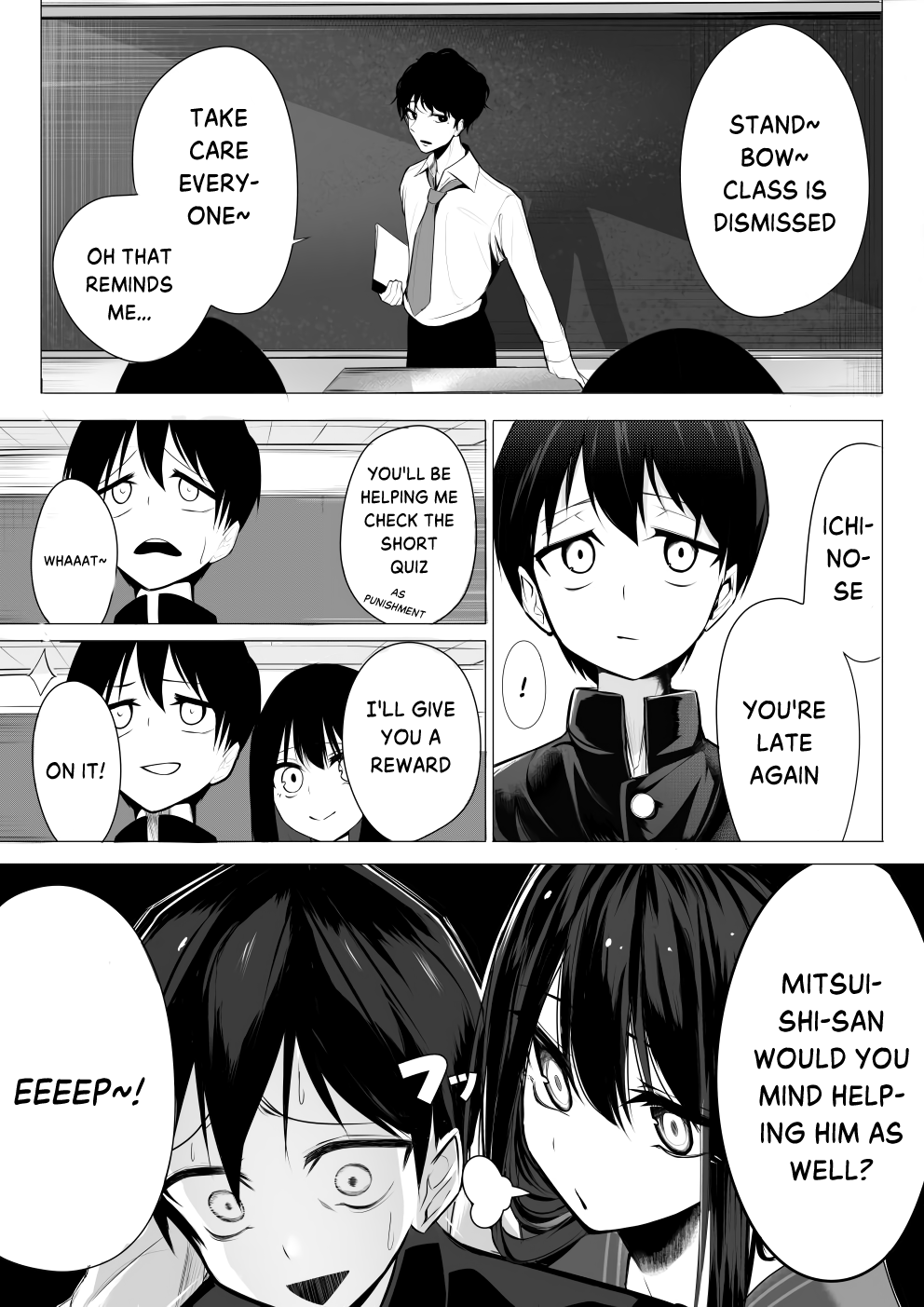 Mitsuishi-San Is Being Weird This Year Chapter 5 #1