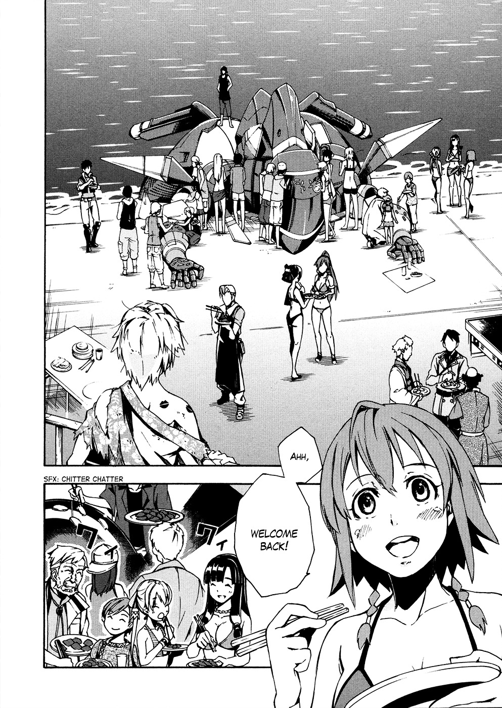 Suisei No Gargantia Chapter 6 #35