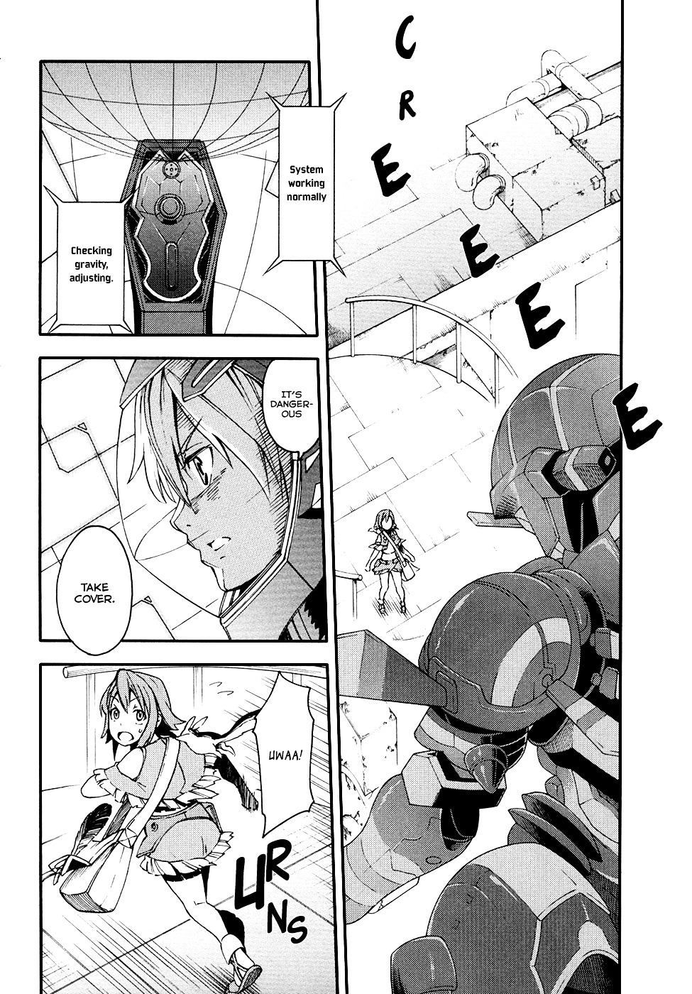 Suisei No Gargantia Chapter 3 #9