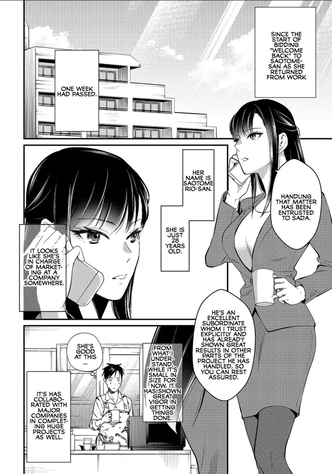 Tsuki 50-Man Moratte Mo Ikigai No Nai Tonari No Onee-San Ni 30-Man De Yatowarete "okaeri" Tte Iu Oshigoto Ga Tanoshii Chapter 2 #2