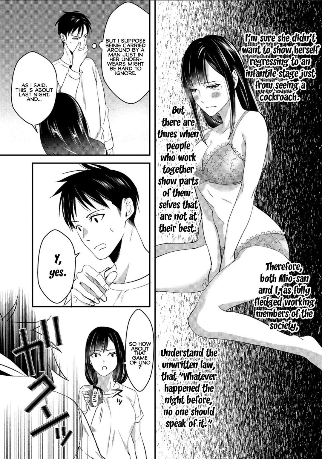 Tsuki 50-Man Moratte Mo Ikigai No Nai Tonari No Onee-San Ni 30-Man De Yatowarete "okaeri" Tte Iu Oshigoto Ga Tanoshii Chapter 2 #25