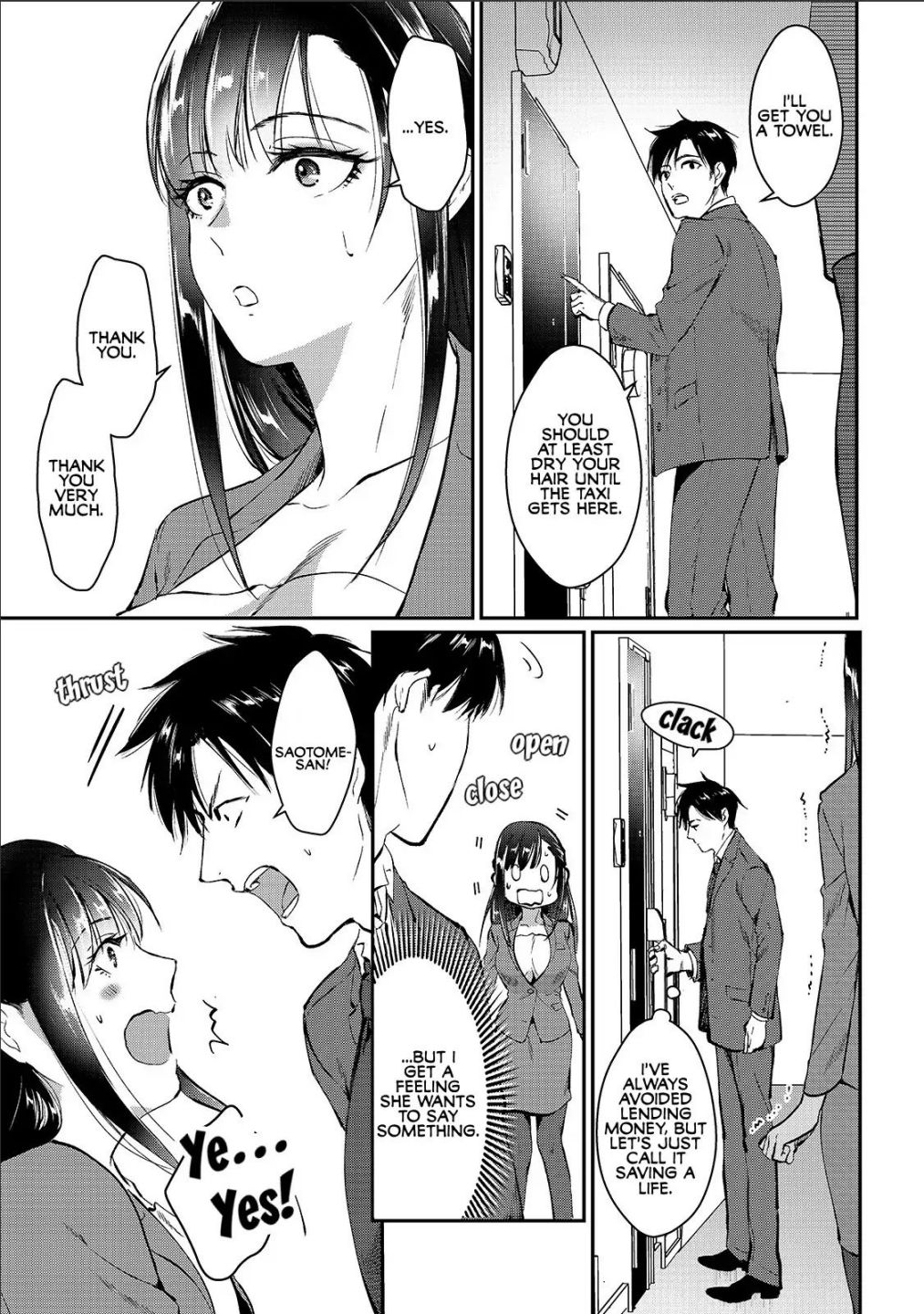 Tsuki 50-Man Moratte Mo Ikigai No Nai Tonari No Onee-San Ni 30-Man De Yatowarete "okaeri" Tte Iu Oshigoto Ga Tanoshii Chapter 1 #8