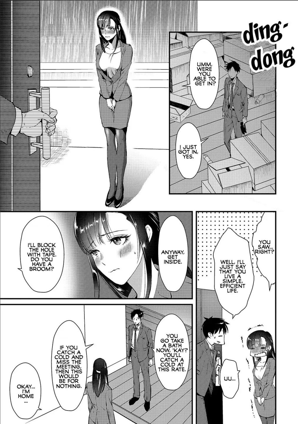 Tsuki 50-Man Moratte Mo Ikigai No Nai Tonari No Onee-San Ni 30-Man De Yatowarete "okaeri" Tte Iu Oshigoto Ga Tanoshii Chapter 1 #16