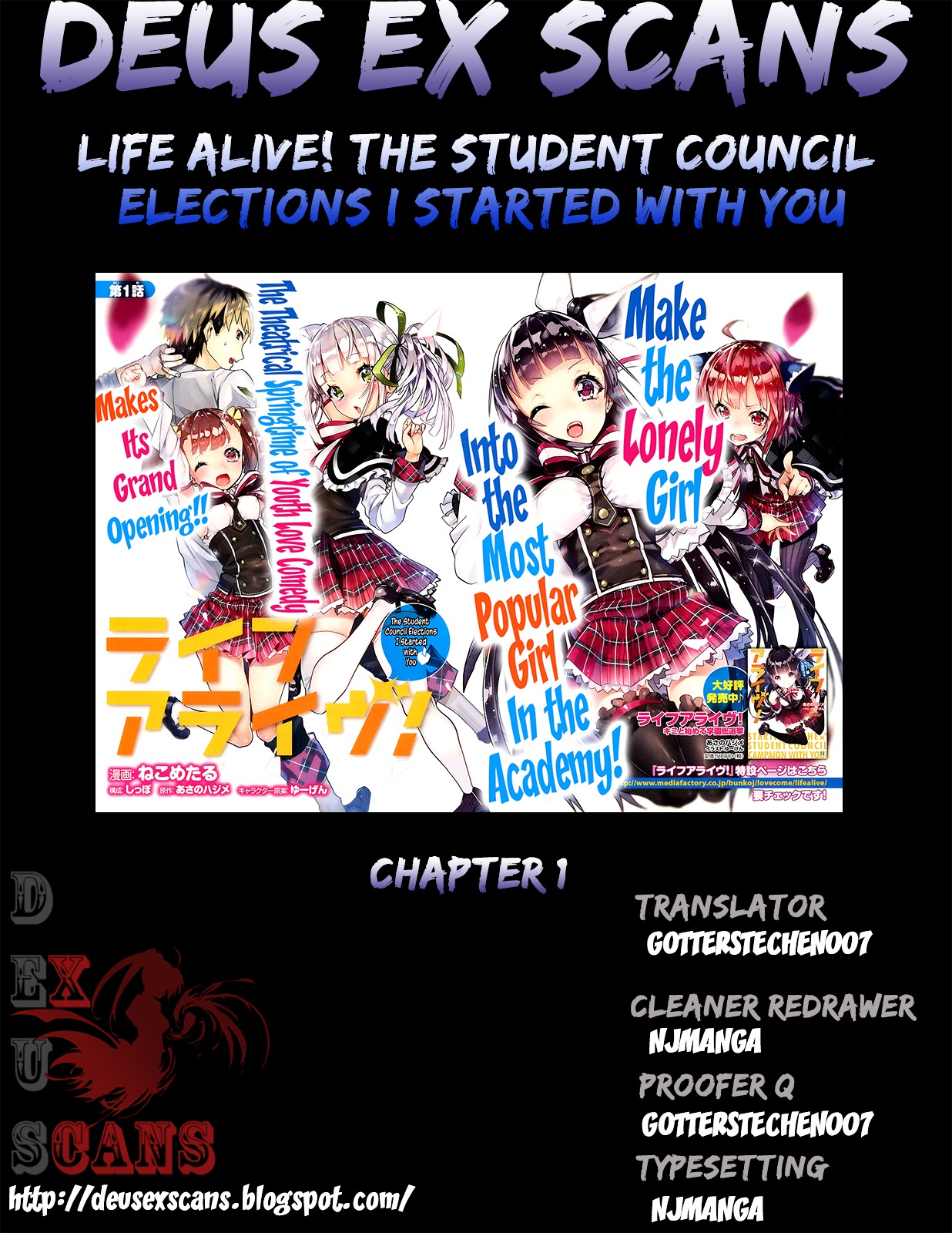 Life Alive! The Student Council Elections I Started With You Chapter 1 #36