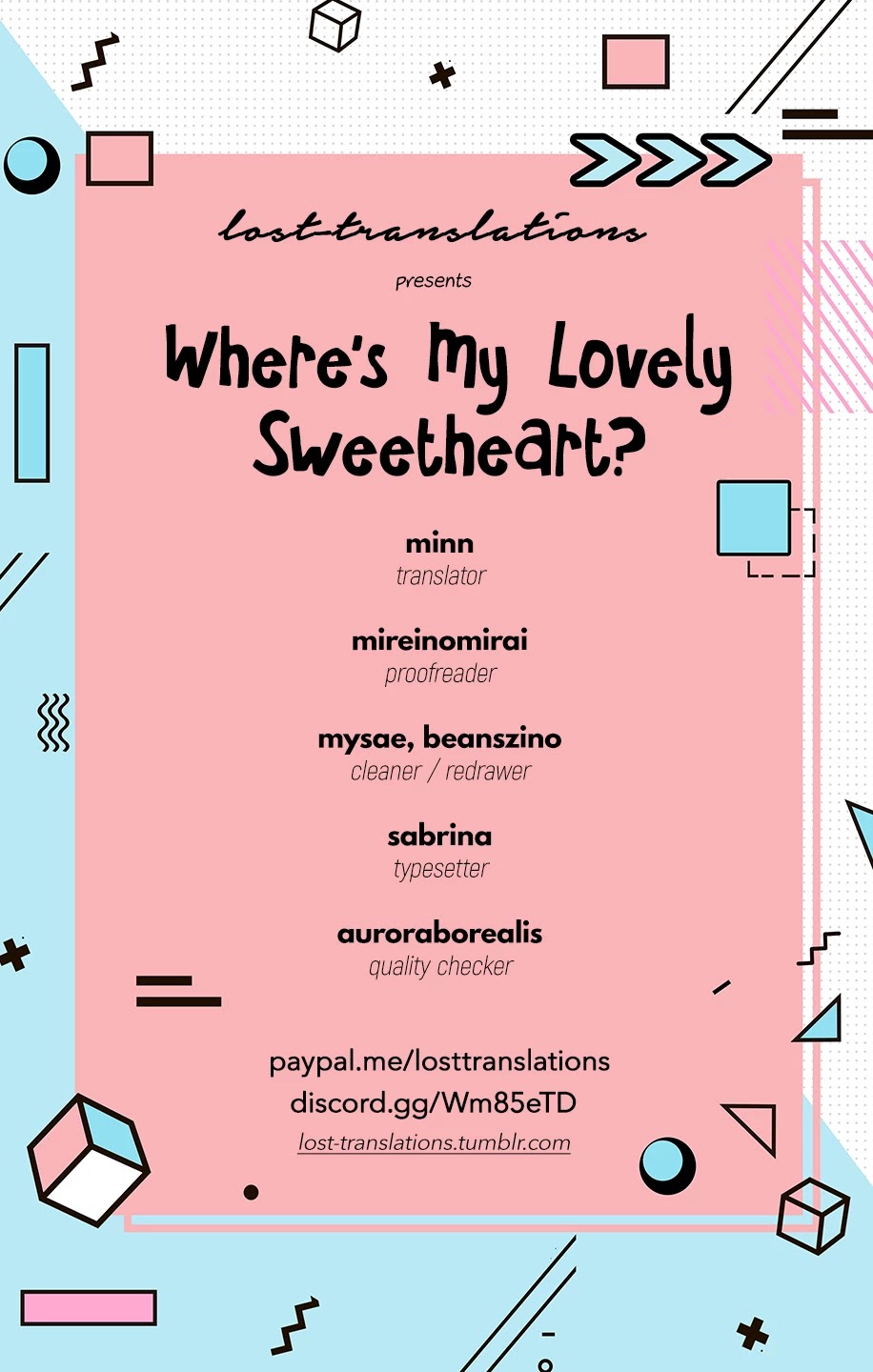 Where's My Lovely Sweetheart? Chapter 16 #1