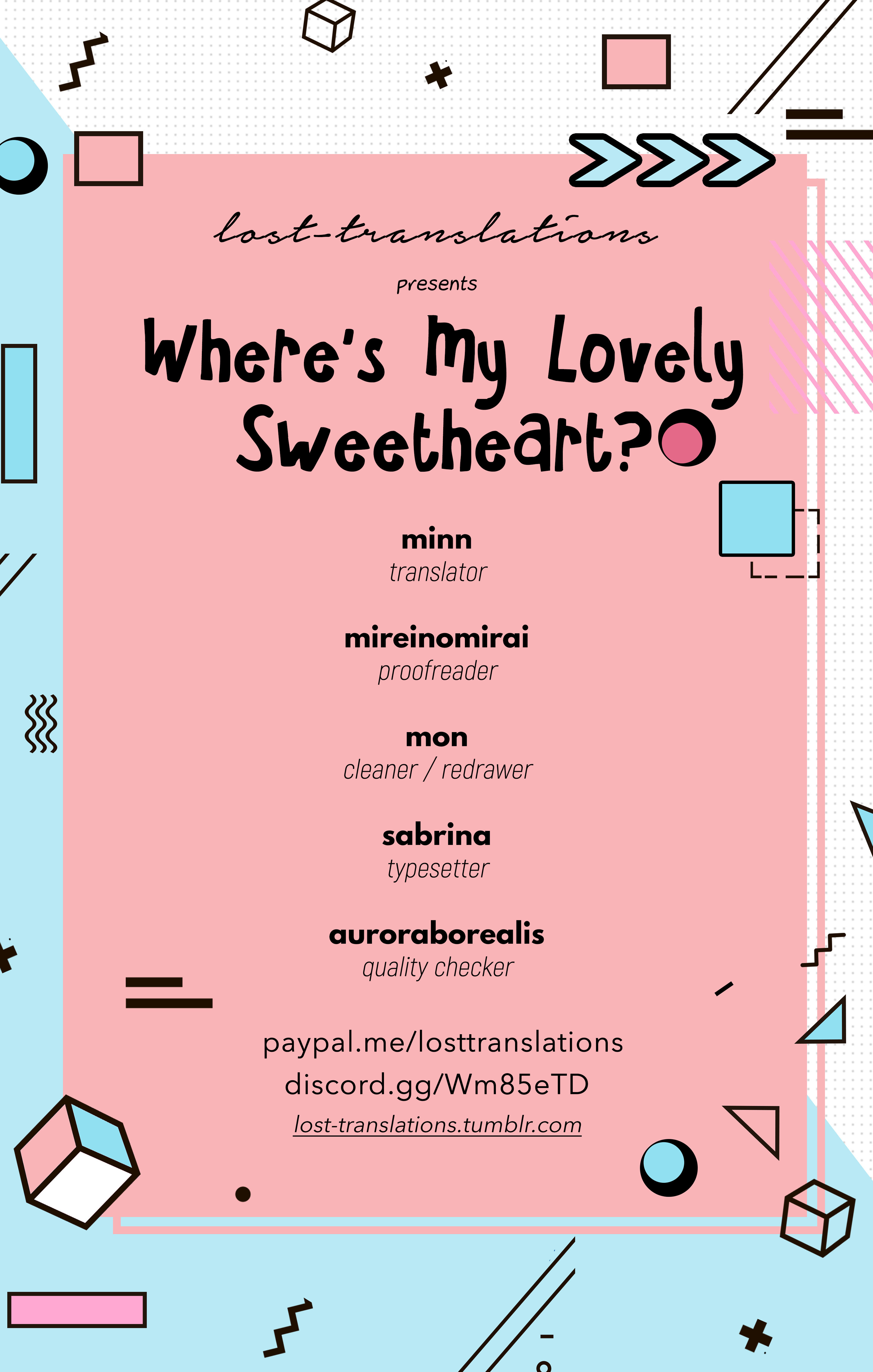 Where's My Lovely Sweetheart? Chapter 10 #1