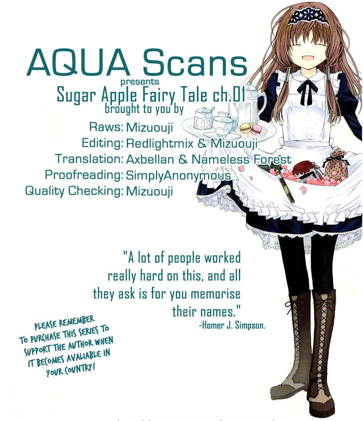 Ginzatoushi To Kuro No Yousei - Sugar Apple Fairytale Chapter 1 #1