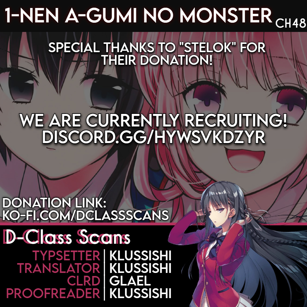 1-Nen A-Gumi No Monster Chapter 48 #2