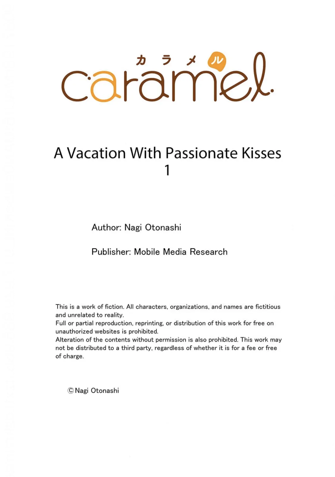 A Vacation With Passionate Kisses Chapter 1 #29