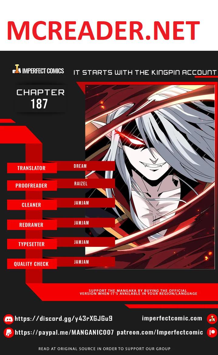 It Starts With A Kingpin Account Chapter 187 #1