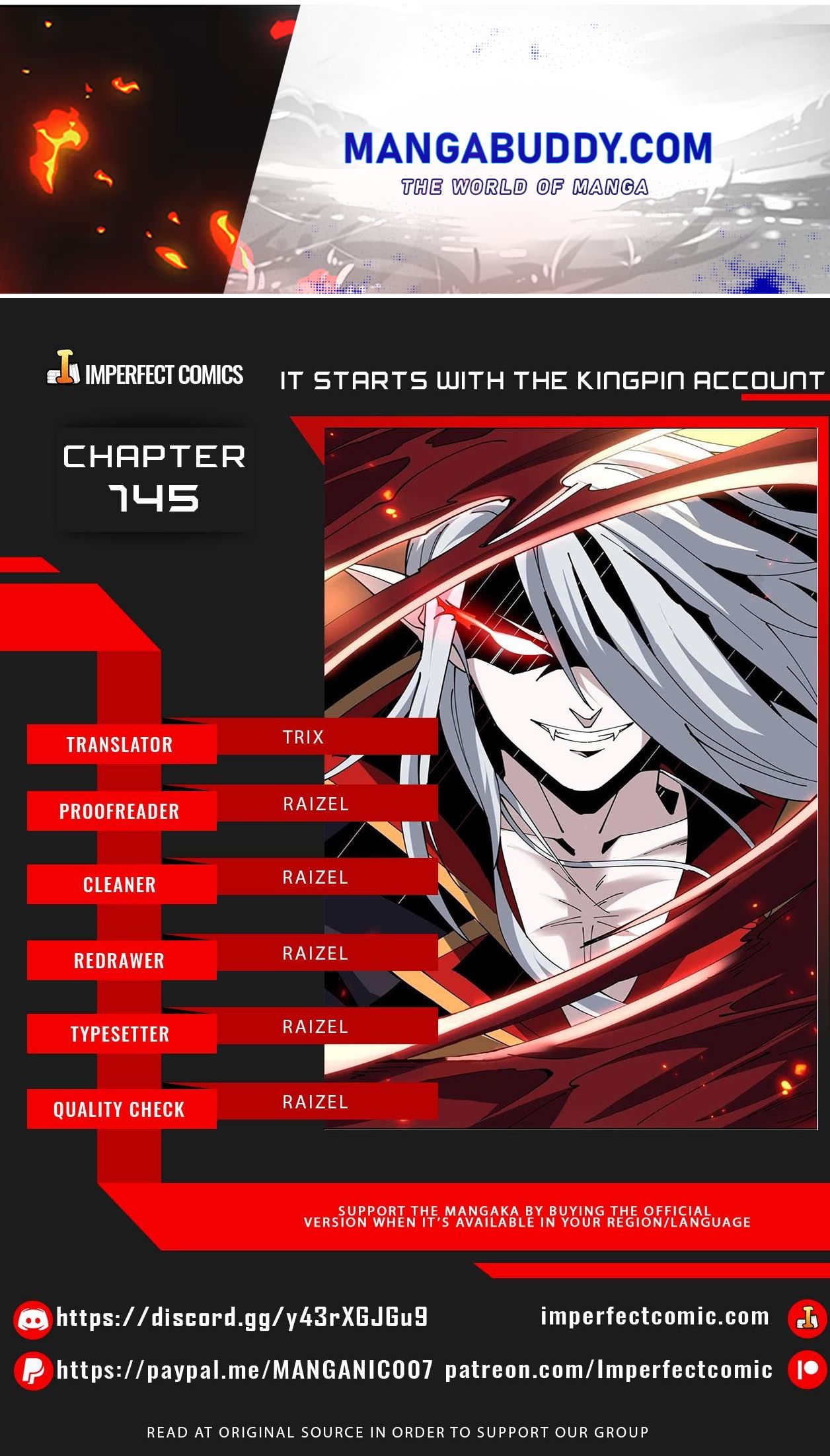 It Starts With A Kingpin Account Chapter 145 #1