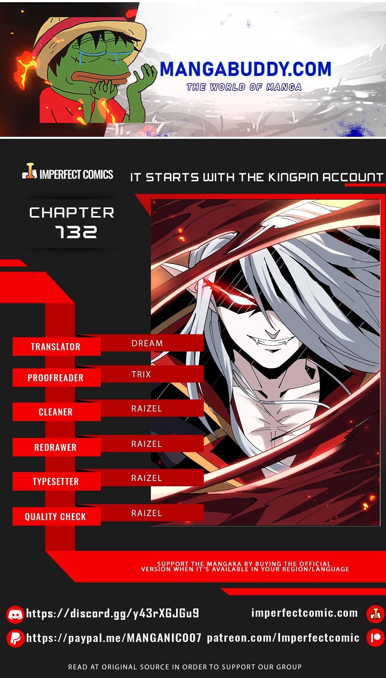 It Starts With A Kingpin Account Chapter 132 #1