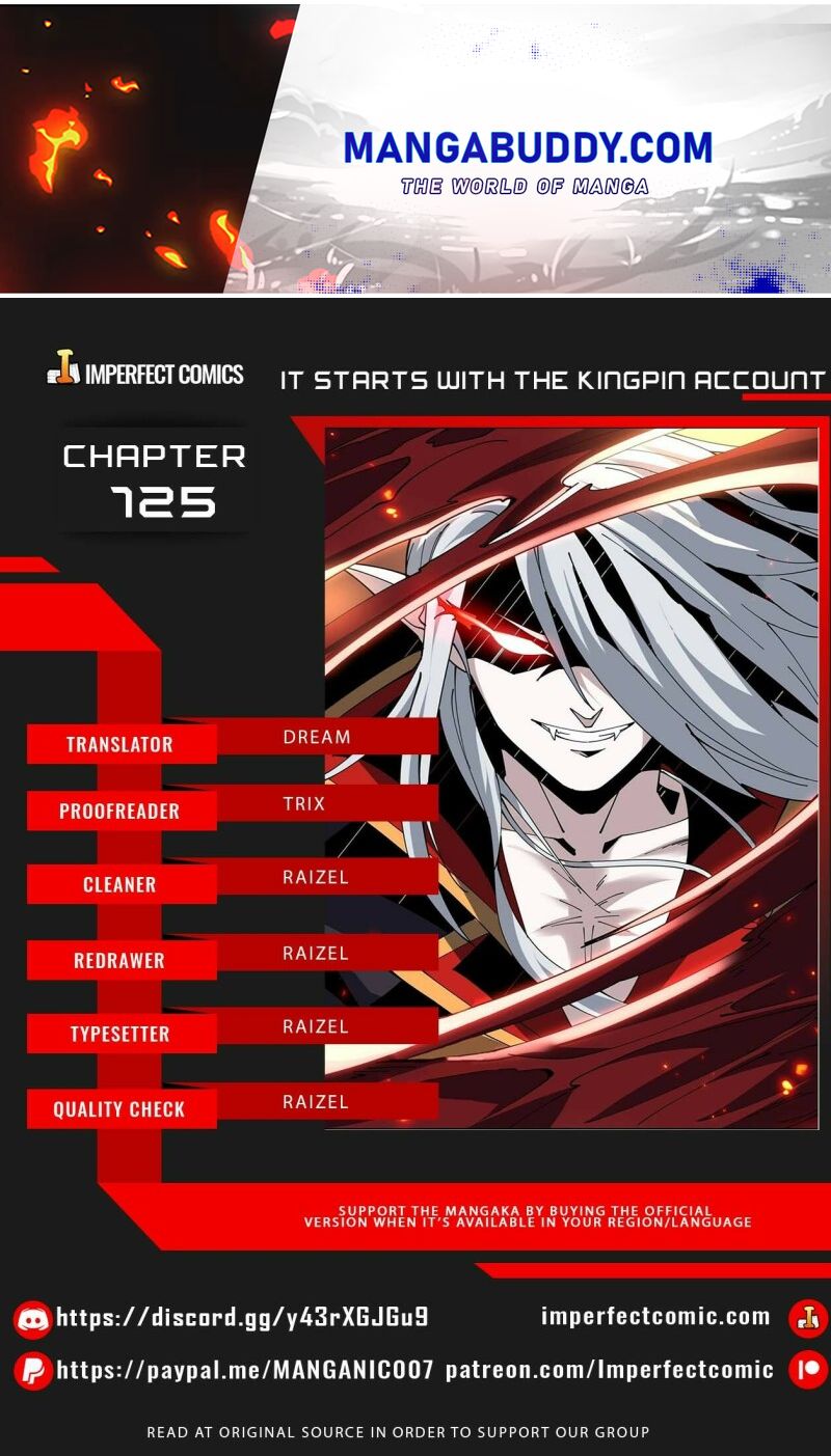 It Starts With A Kingpin Account Chapter 125 #1