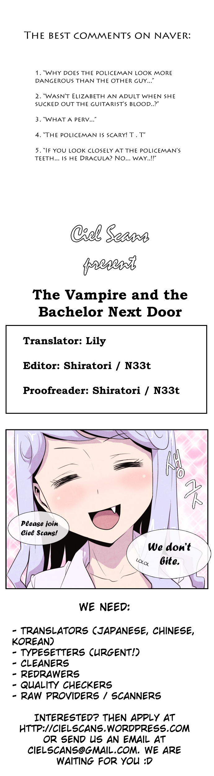The Vampire And The Bachelor Next Door Chapter 1 #8