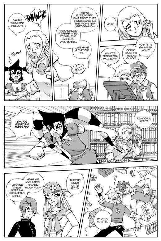 Pandora: A Death Jr. Manga Chapter 4 #9