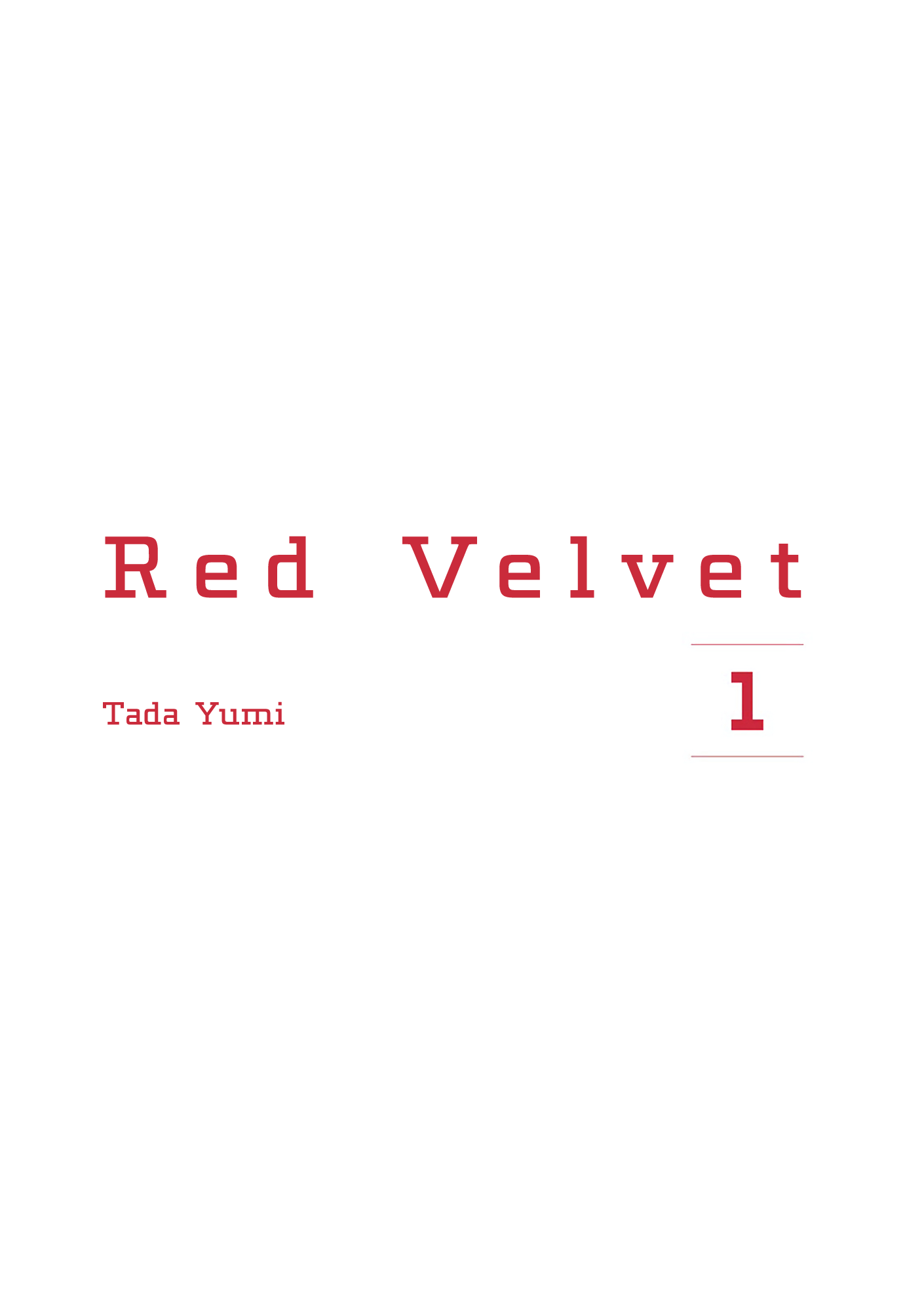 Red Velvet Chapter 1 #4