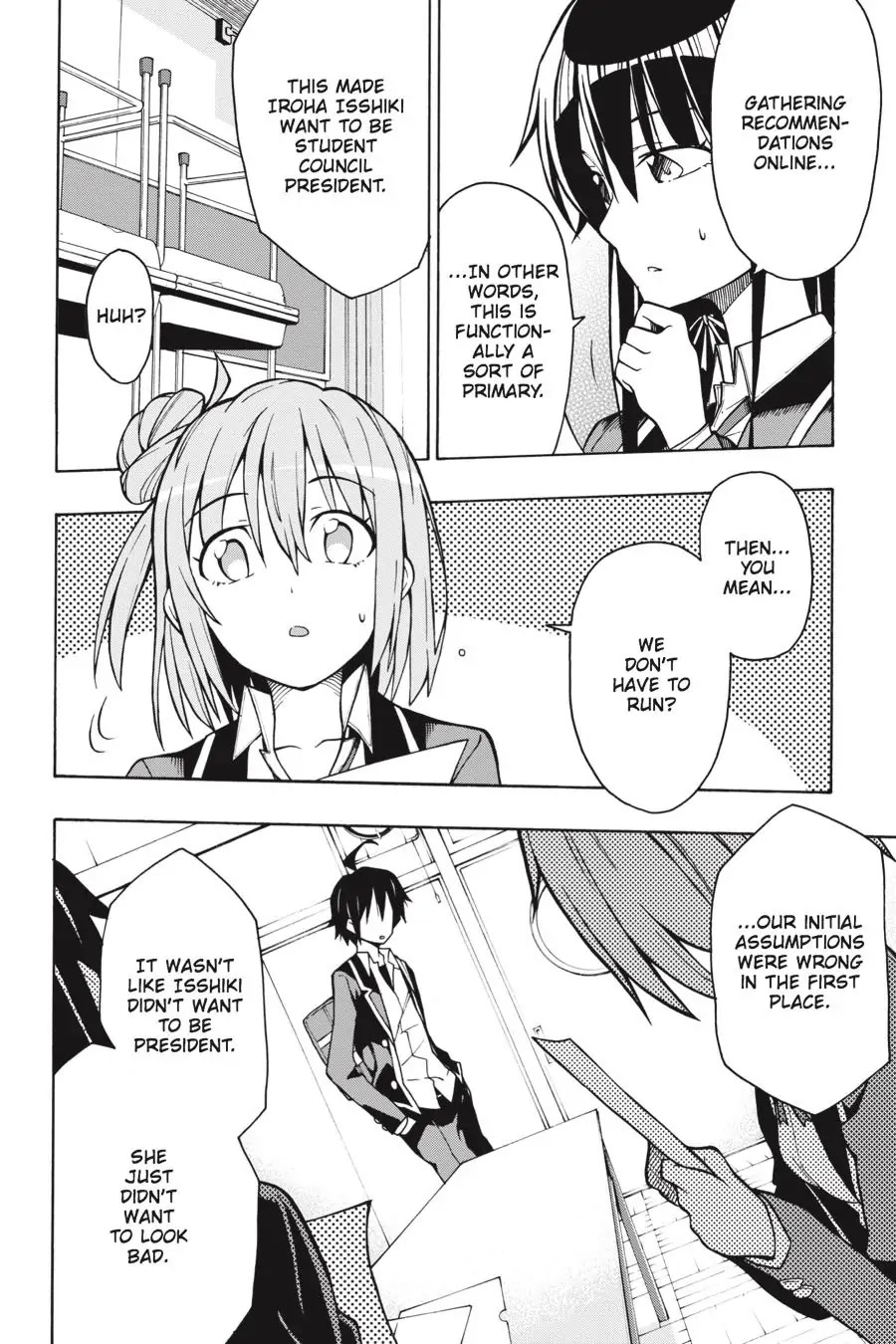 Yahari Ore No Seishun Rabukome Wa Machigatte Iru. @ Comic Chapter 58 #23