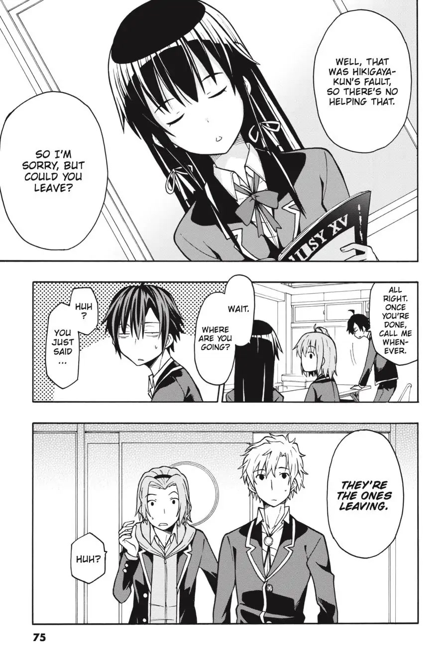 Yahari Ore No Seishun Rabukome Wa Machigatte Iru. @ Comic Chapter 50 #7