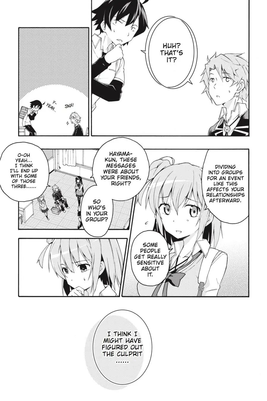 Yahari Ore No Seishun Rabukome Wa Machigatte Iru. @ Comic Chapter 10 #11