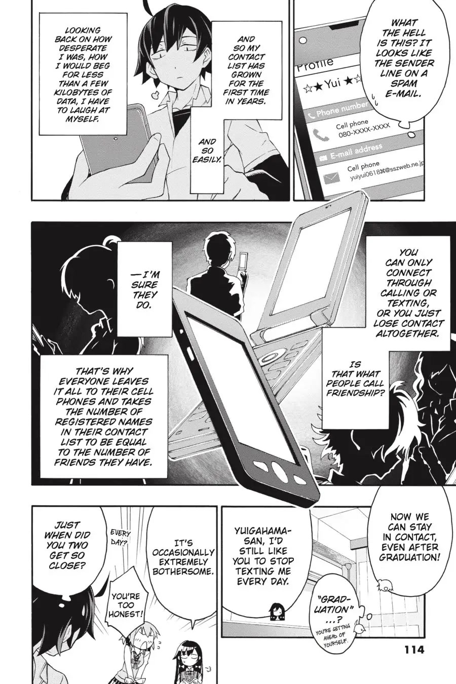 Yahari Ore No Seishun Rabukome Wa Machigatte Iru. @ Comic Chapter 9 #15