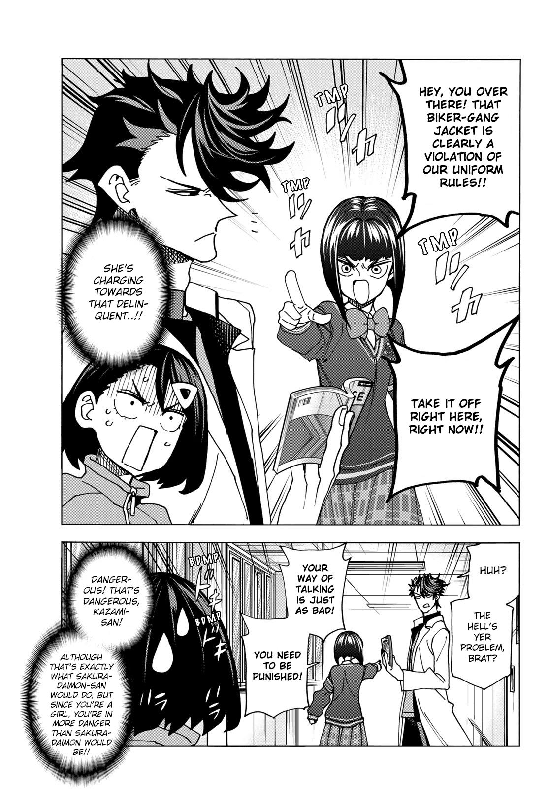The Story Between A Dumb Prefect And A High School Girl With An Inappropriate Skirt Length Chapter 62 #7