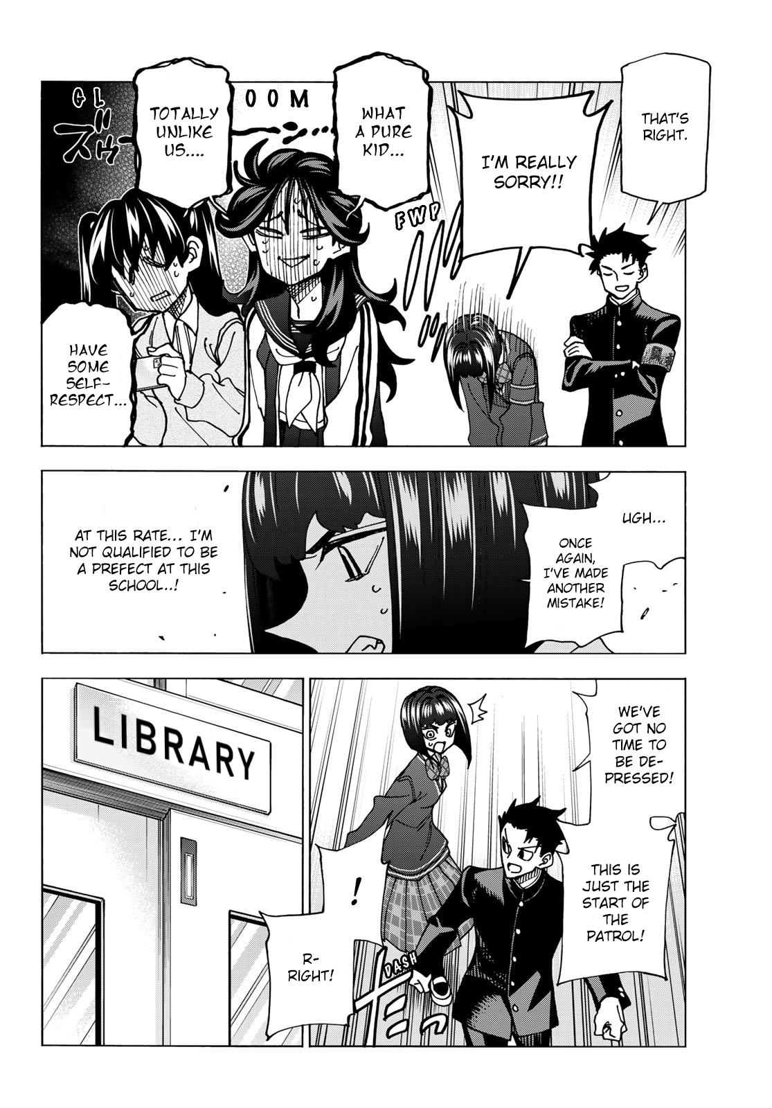 The Story Between A Dumb Prefect And A High School Girl With An Inappropriate Skirt Length Chapter 62 #12