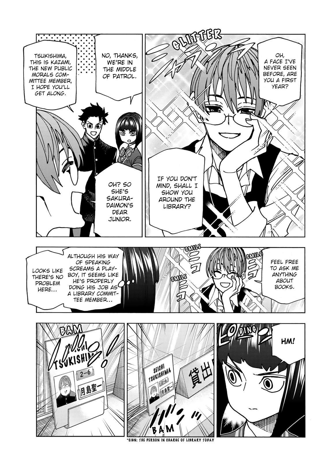 The Story Between A Dumb Prefect And A High School Girl With An Inappropriate Skirt Length Chapter 62 #13