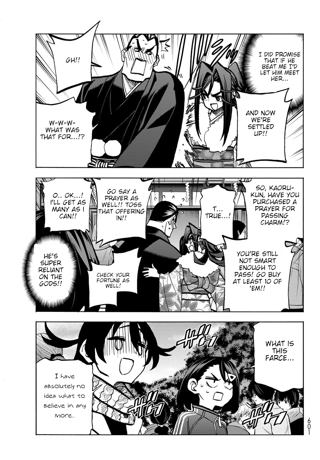 The Story Between A Dumb Prefect And A High School Girl With An Inappropriate Skirt Length Chapter 46 #13