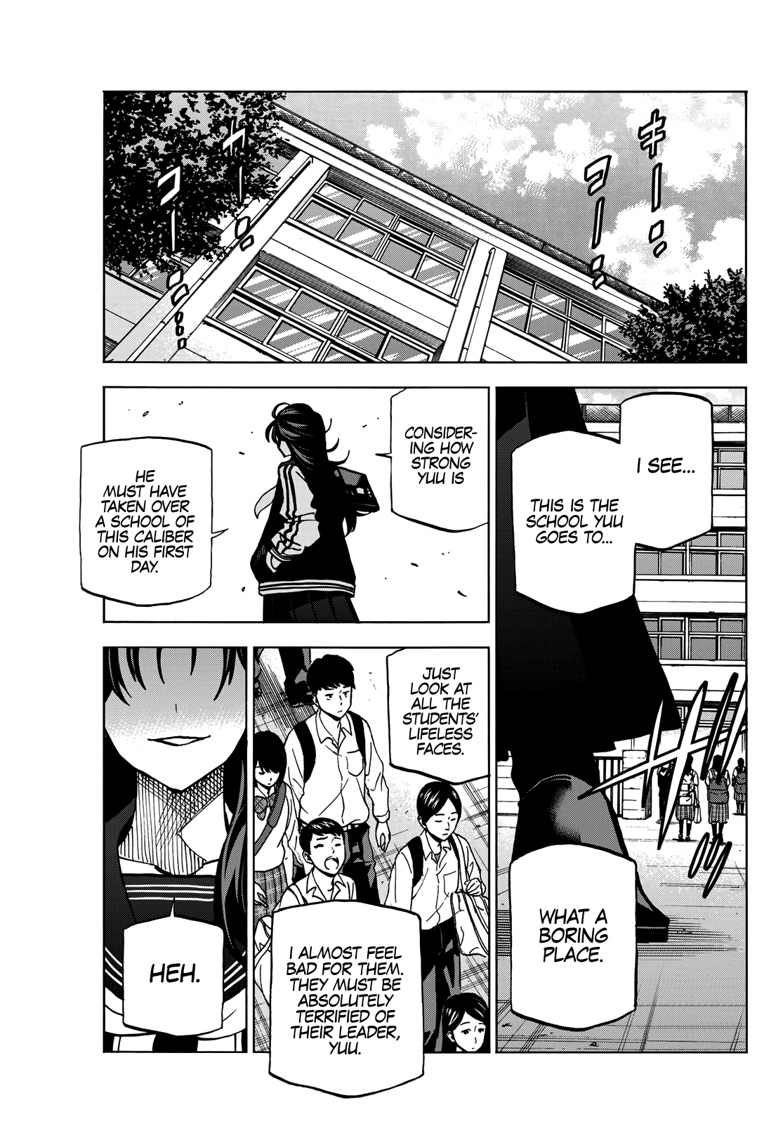 The Story Between A Dumb Prefect And A High School Girl With An Inappropriate Skirt Length Chapter 37 #1