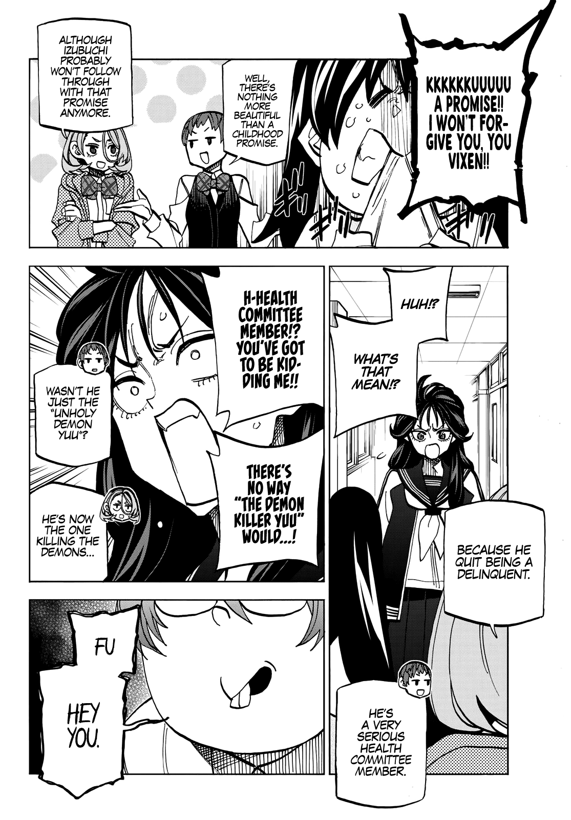 The Story Between A Dumb Prefect And A High School Girl With An Inappropriate Skirt Length Chapter 37 #10
