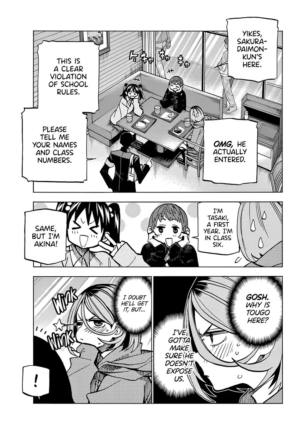 The Story Between A Dumb Prefect And A High School Girl With An Inappropriate Skirt Length Chapter 3 #6