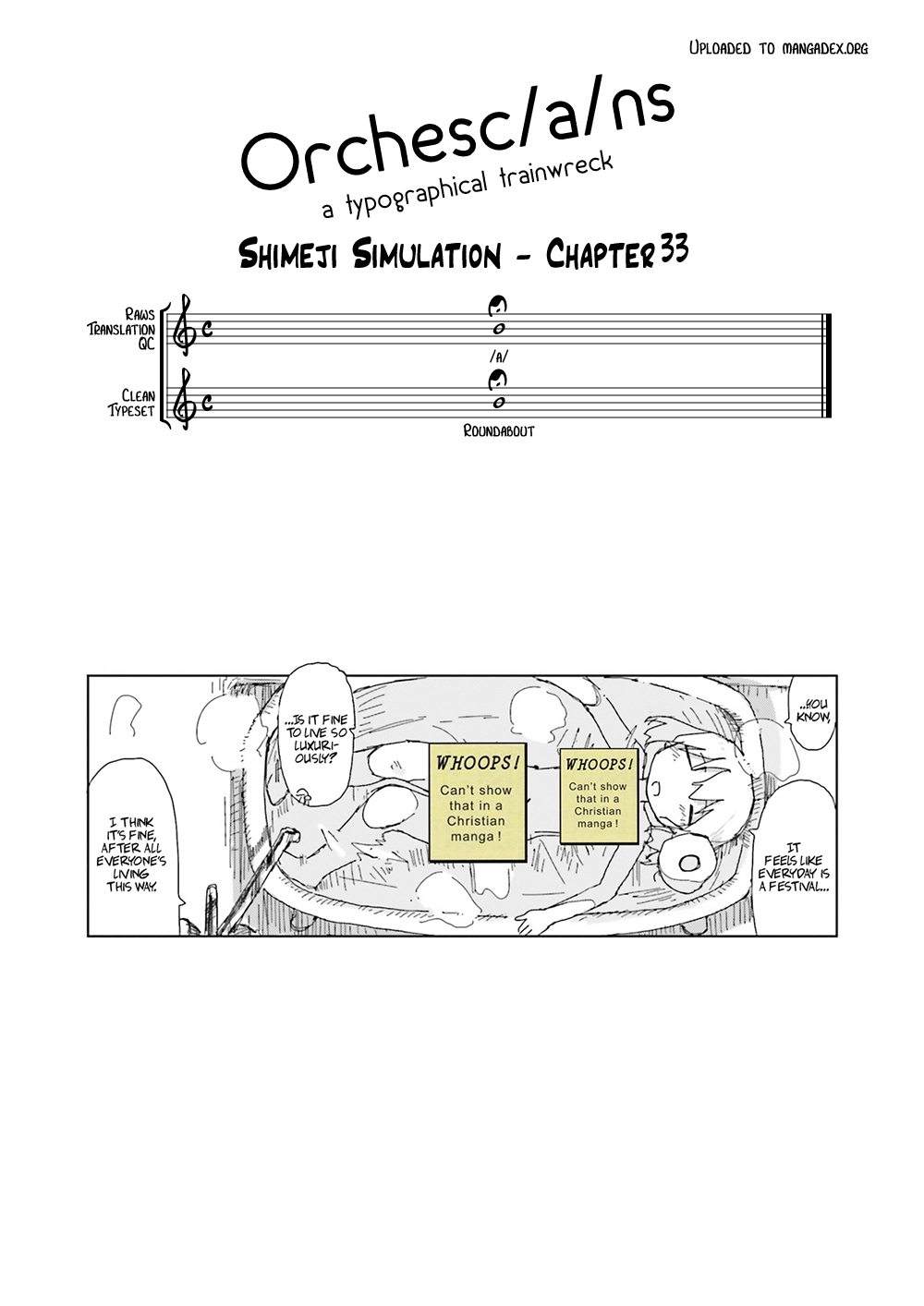 Shimeji Simulation Chapter 33 #11