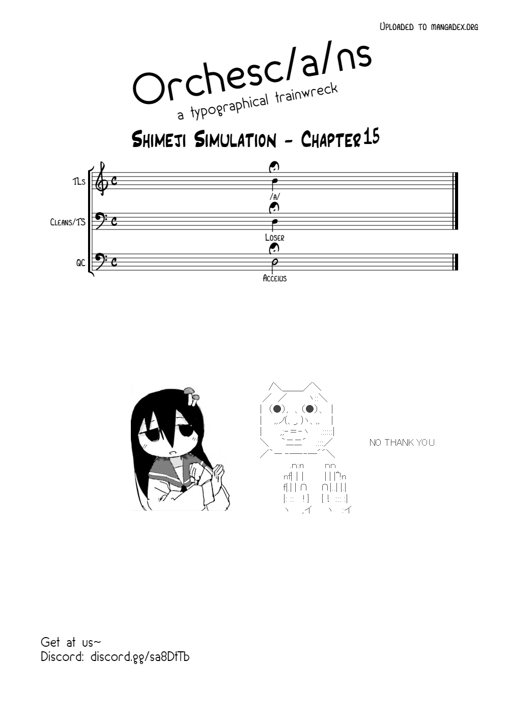 Shimeji Simulation Chapter 15 #11