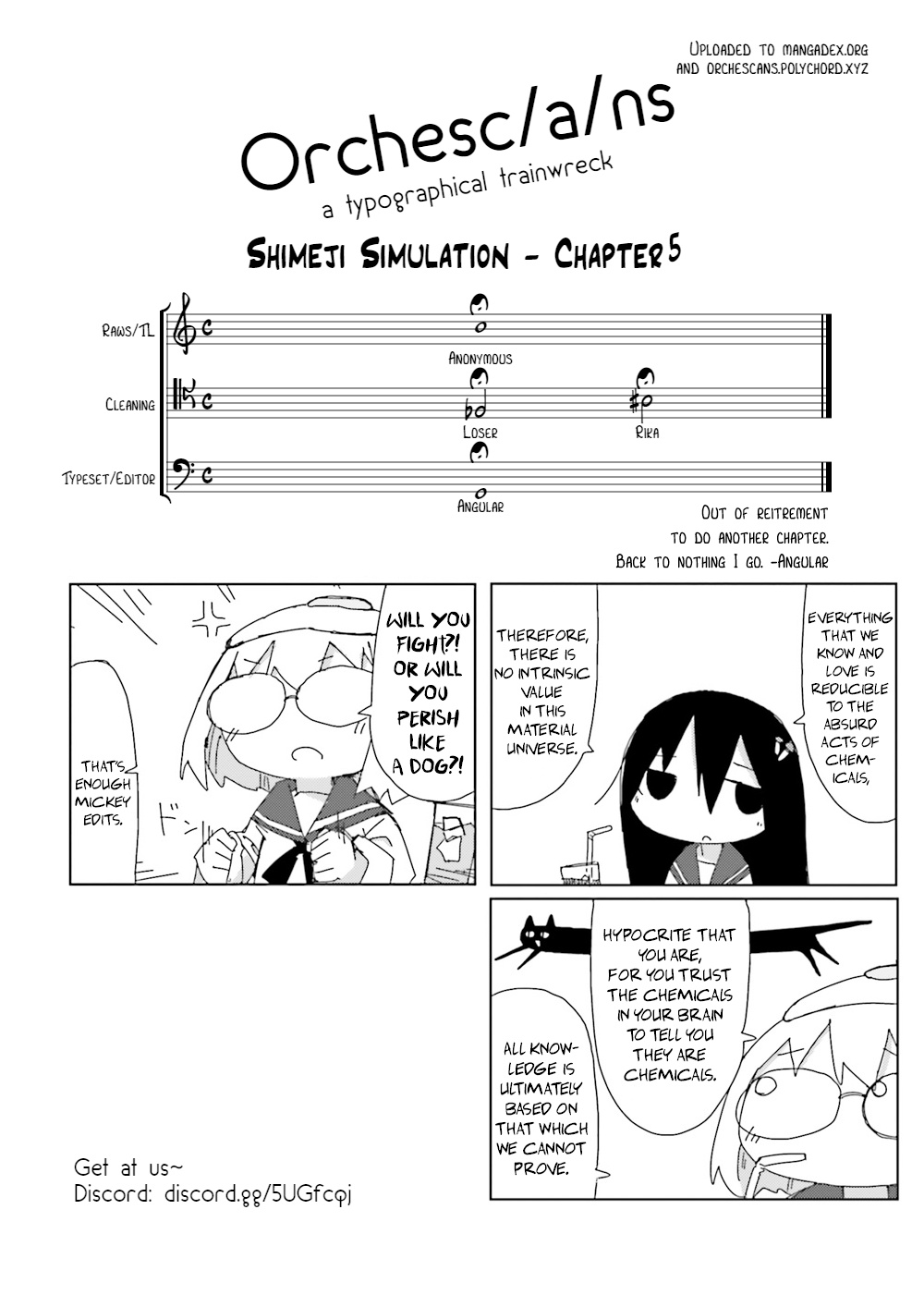 Shimeji Simulation Chapter 5 #10