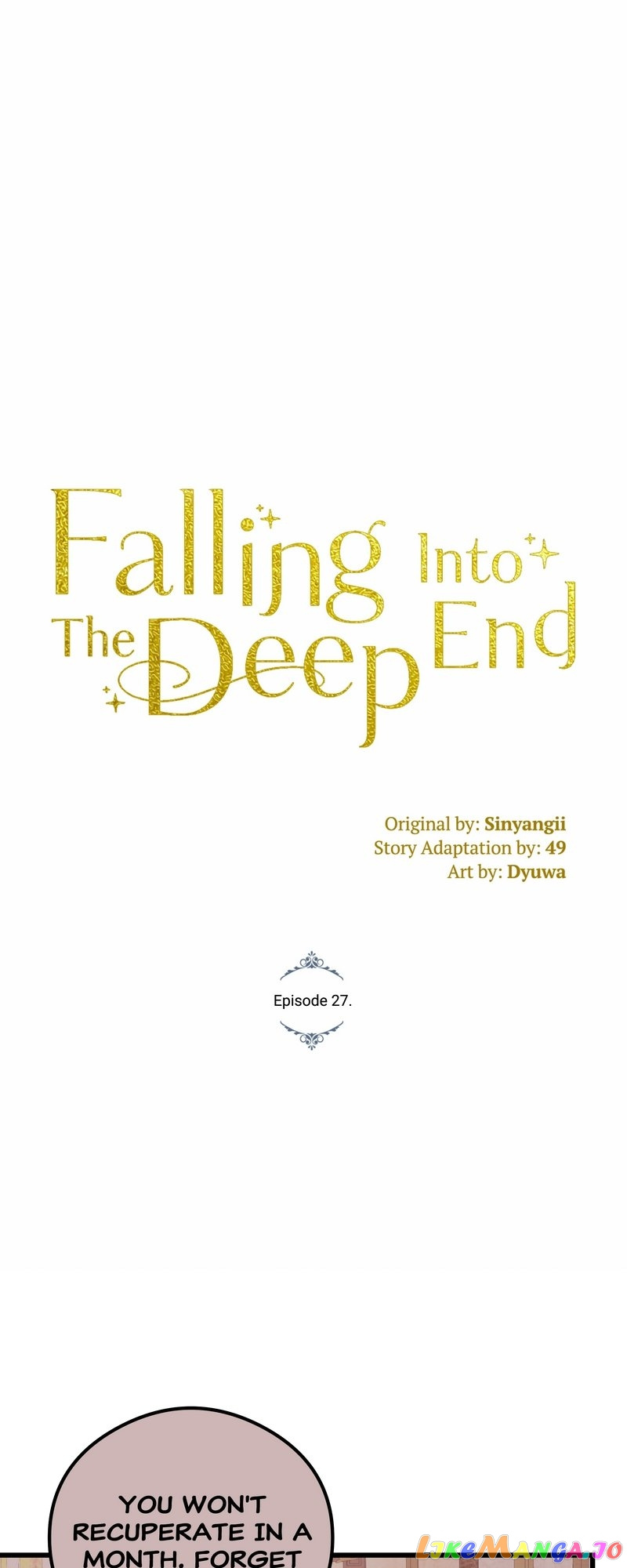 Falling Into The Deep End Chapter 27 #17