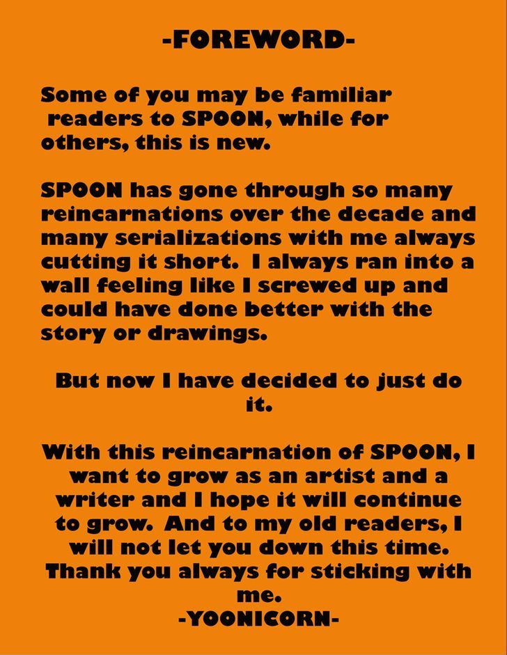 Spoon Chapter 1 #2