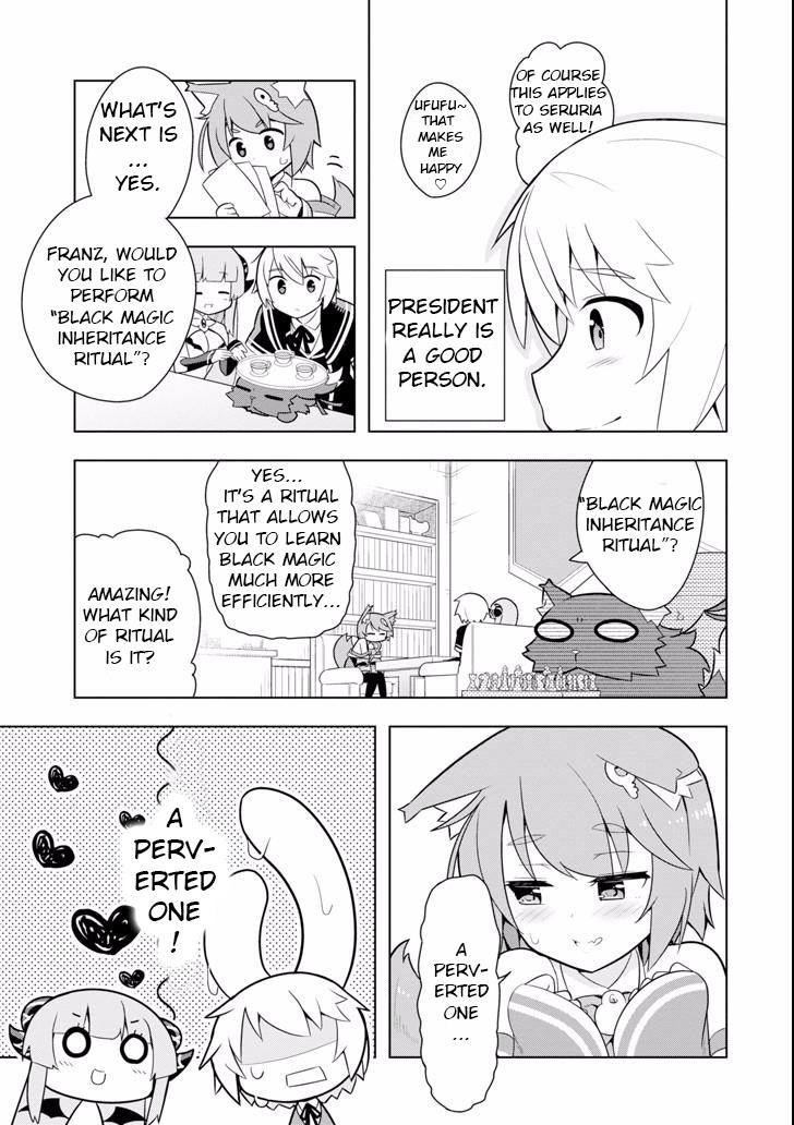 Though Young People Recoil From Entering The Black Magic Industry, I Found Its Treatment Of Employees Quite Good When I Entered It, And The President And Familiar Are Cute Too So Everything Is Awesome Chapter 3 #5
