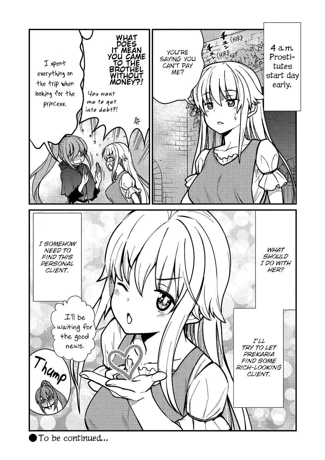 Becoming Princess Knight And Working At Yuri Brothel Chapter 2 #24