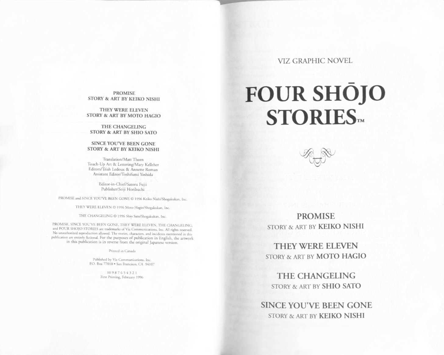 Four Shoujo Stories Chapter 1 #3