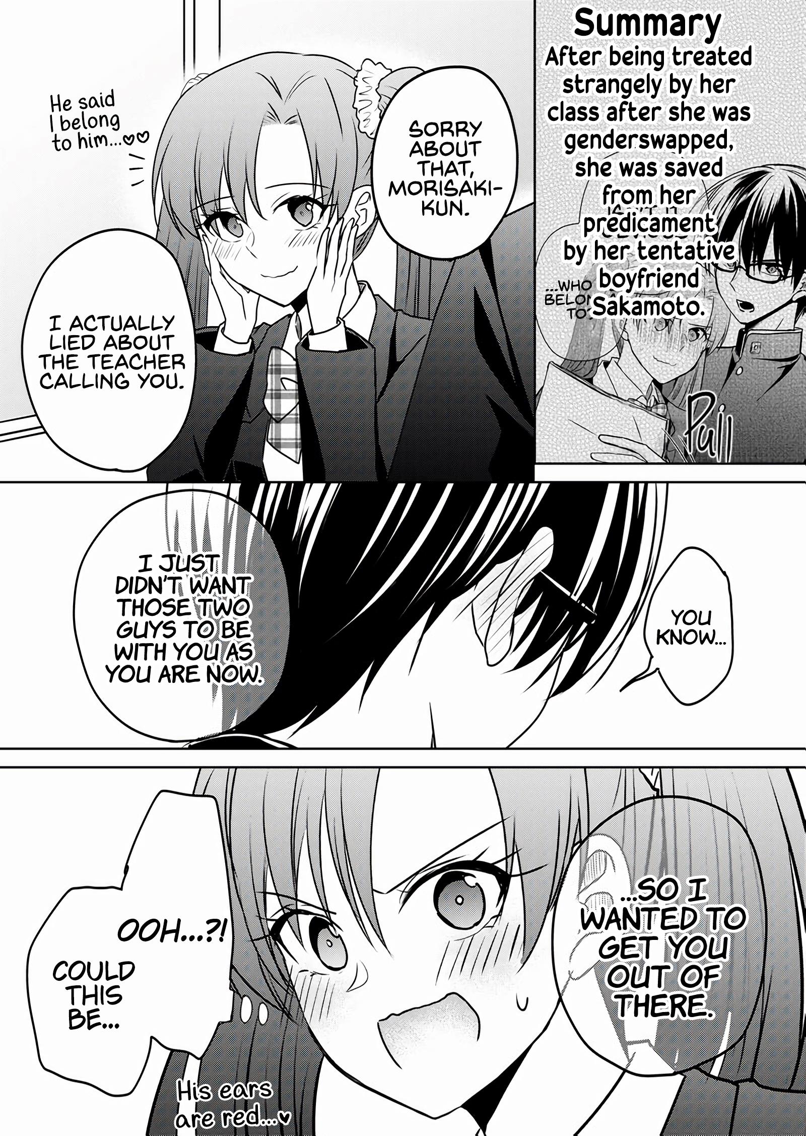 I Got Genderswapped (♂→♀), So I Tried To Seduce My Classmate Chapter 2.2 #1