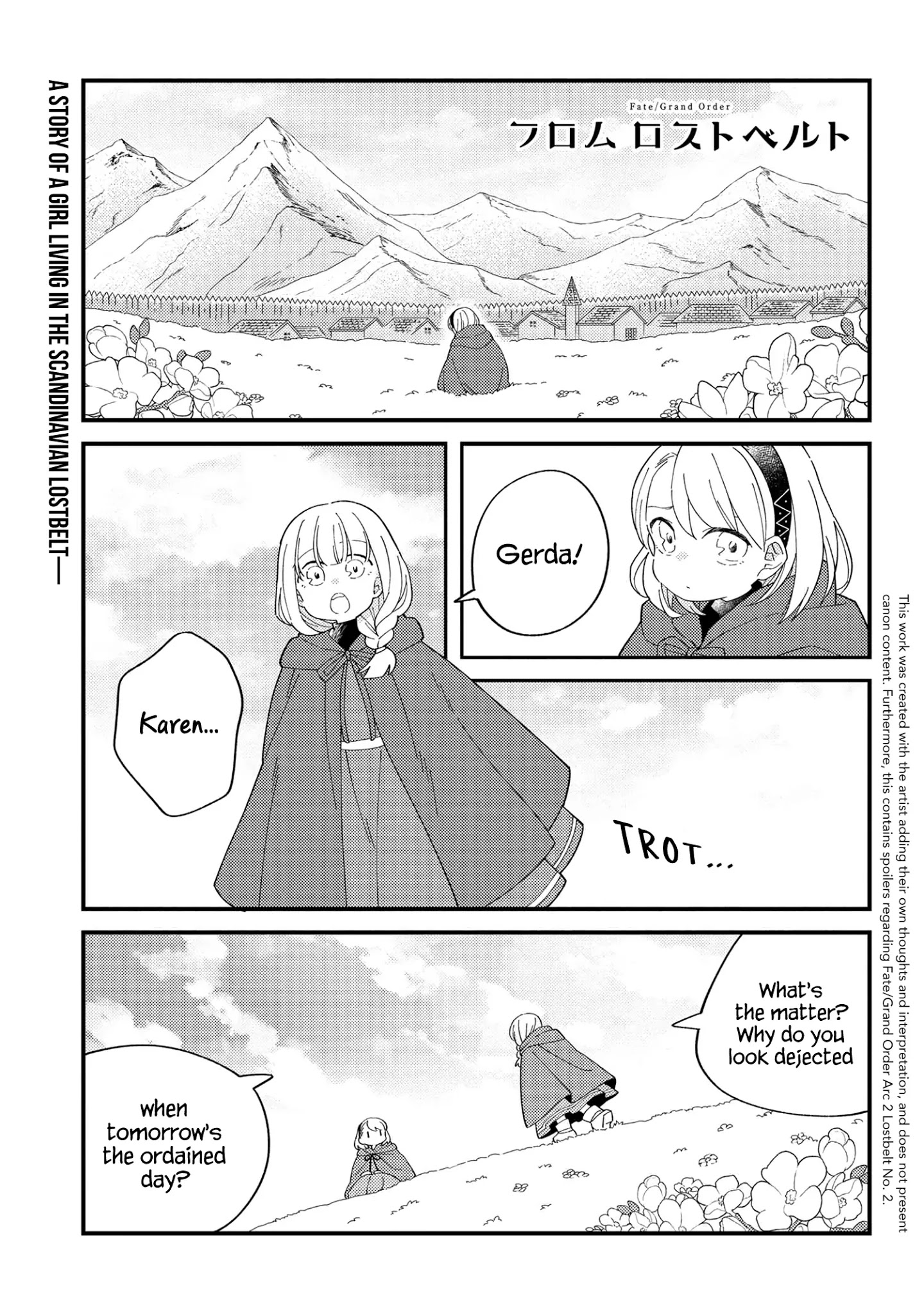 Fate/grand Order From Lostbelt Chapter 9 #1