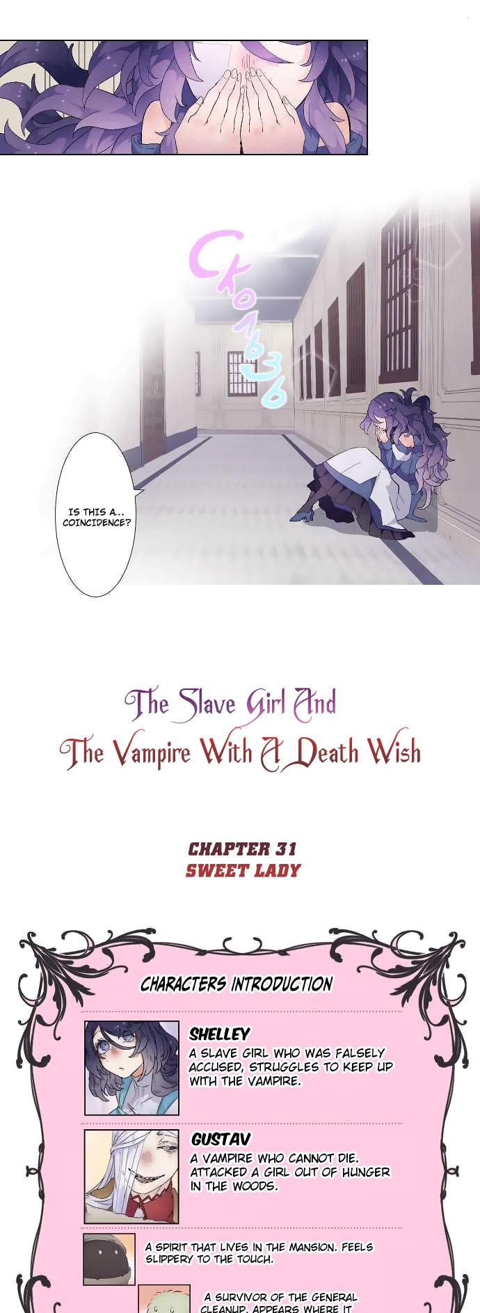 The Slave Girl And The Vampire With A Death Wish Chapter 31 #12