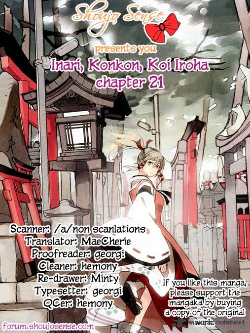 Inari, Konkon, Koi Iroha Chapter 21 #1