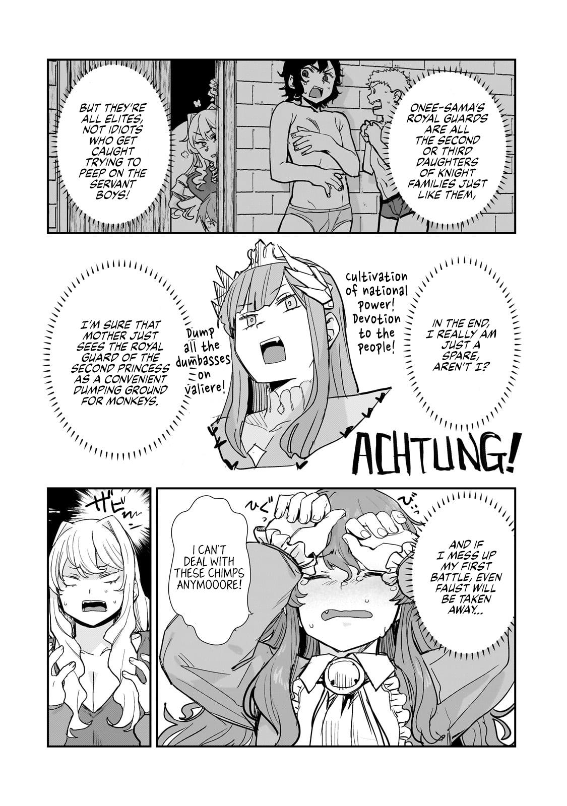 Virgin Knight Who Is The Frontier Lord In The Gender Switched World Chapter 3.2 #8