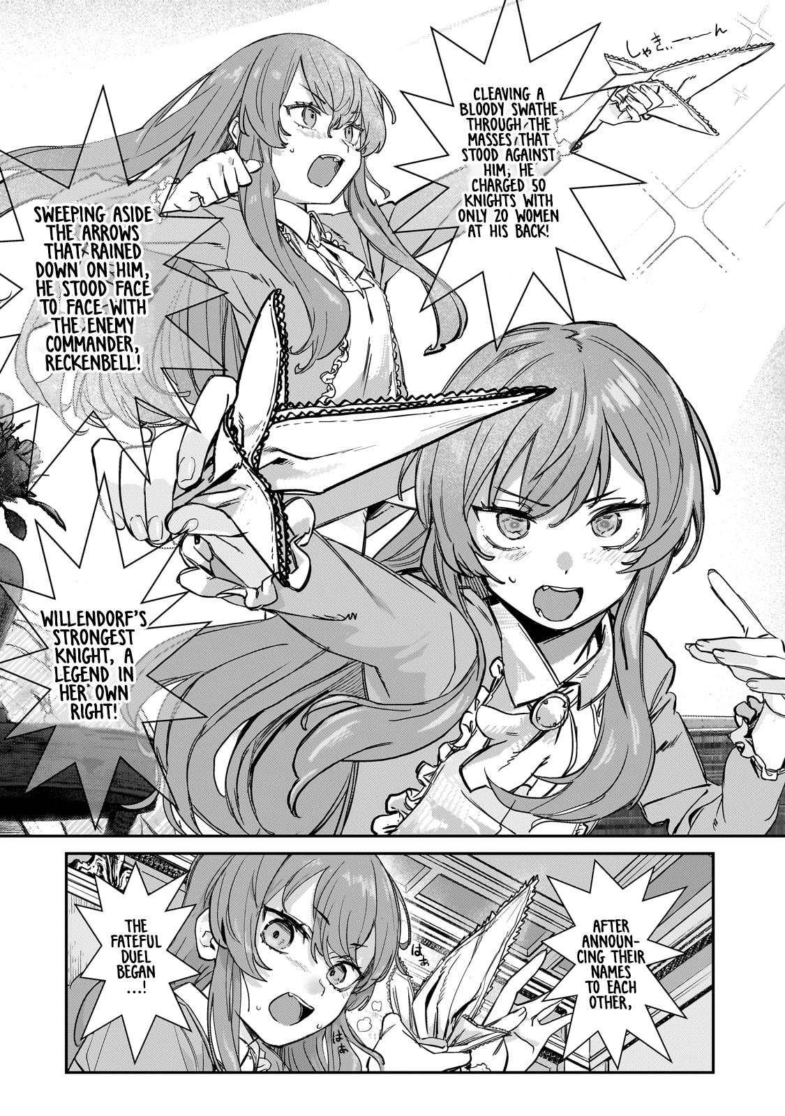 Virgin Knight Who Is The Frontier Lord In The Gender Switched World Chapter 3.2 #12