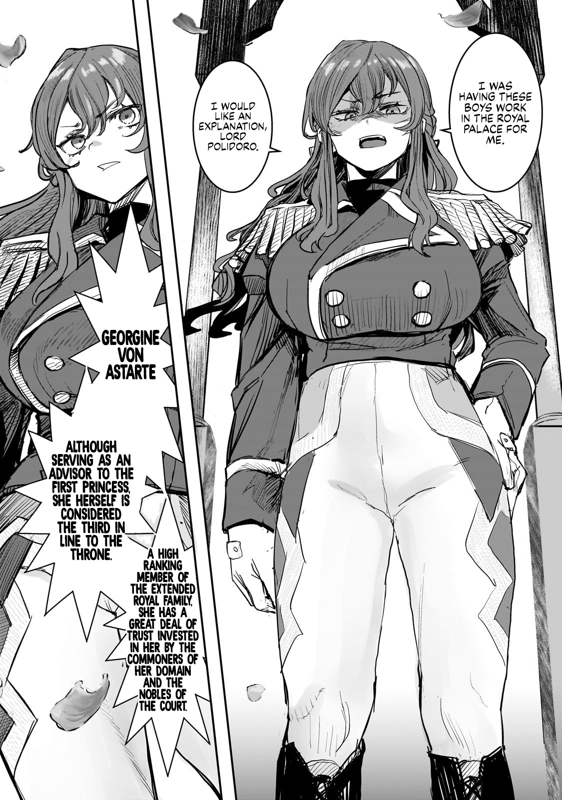 Virgin Knight Who Is The Frontier Lord In The Gender Switched World Chapter 2 #11