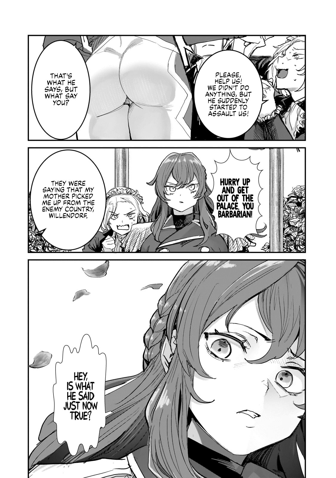 Virgin Knight Who Is The Frontier Lord In The Gender Switched World Chapter 2 #12